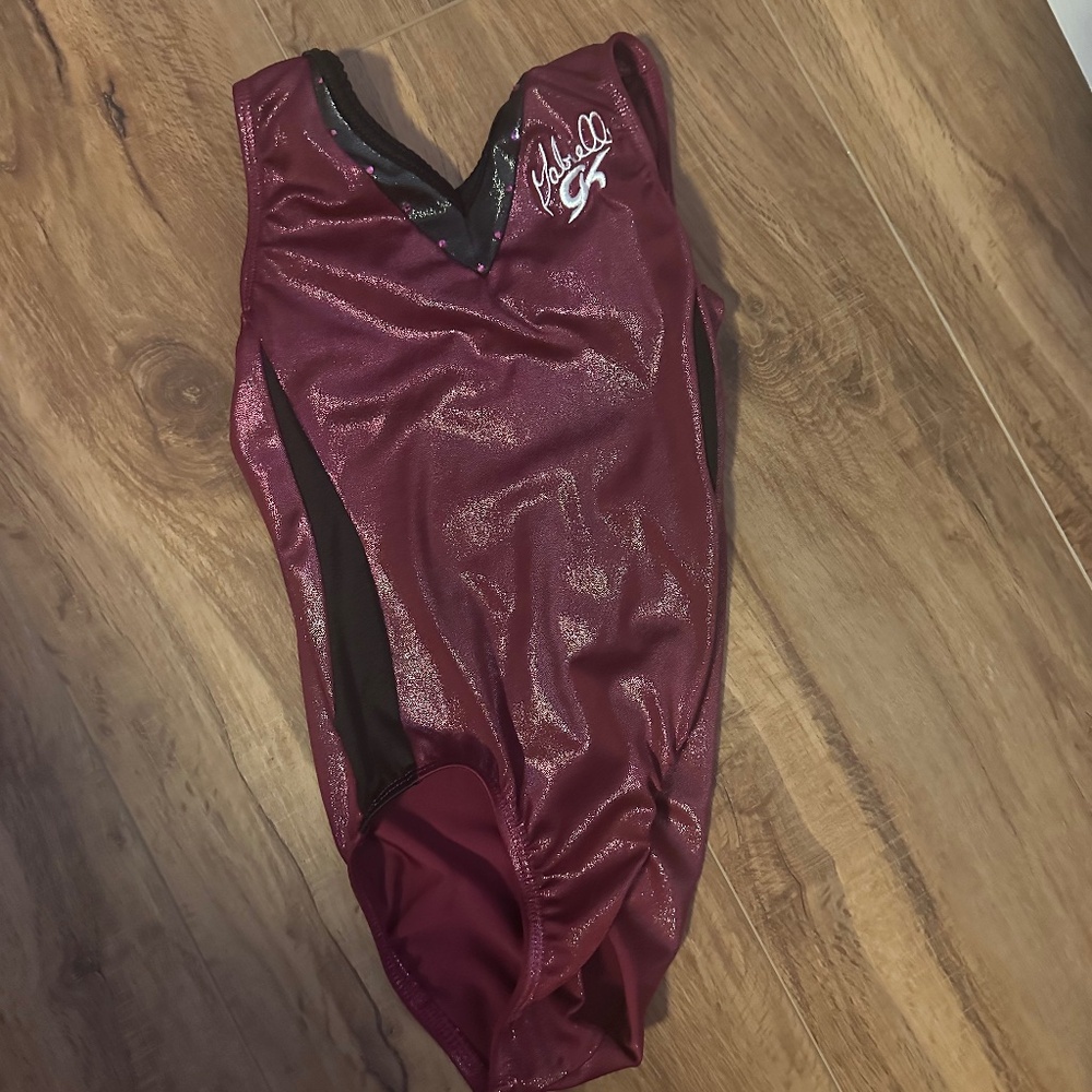 GK Maroon Gabrielle Leotard